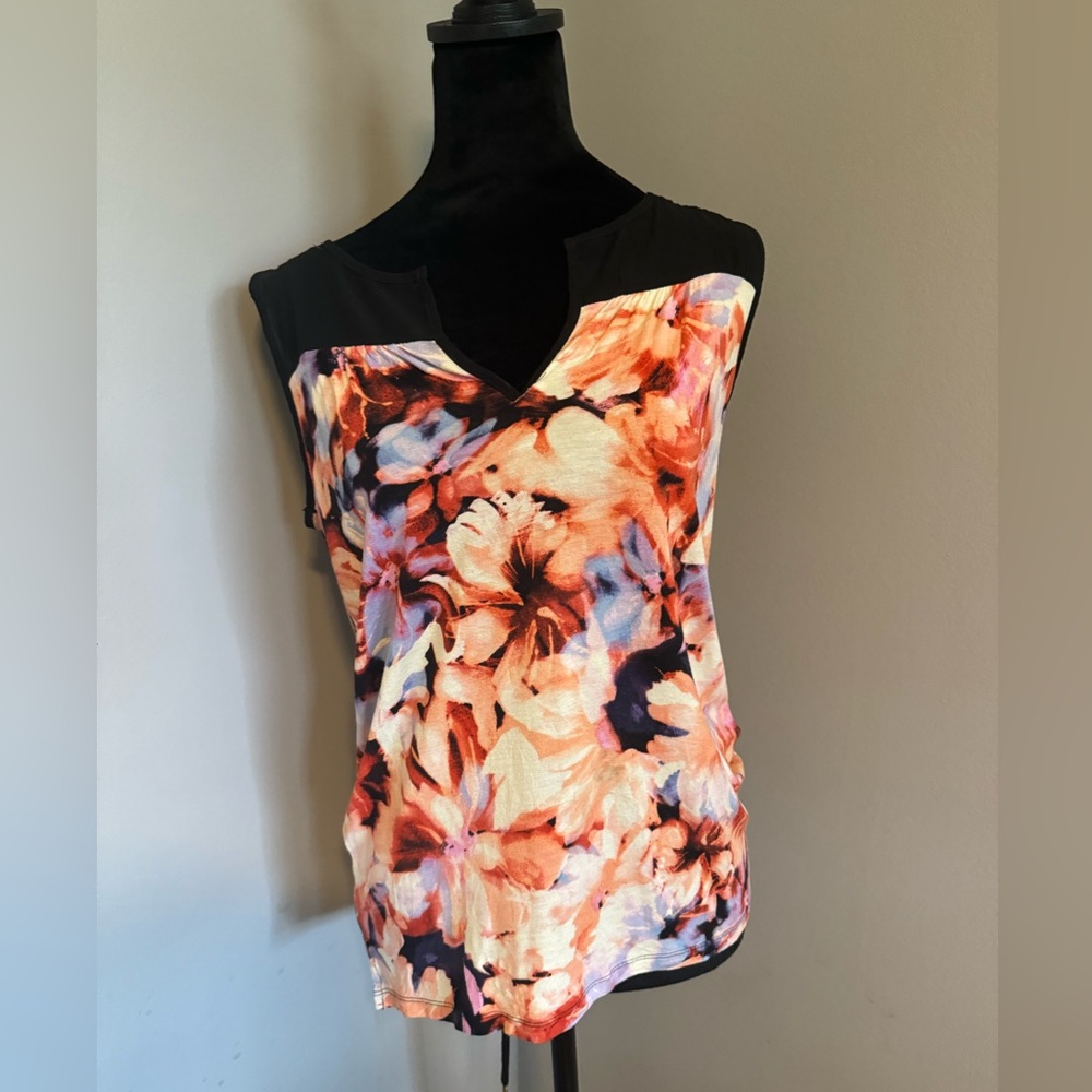 Simply Vera Wang Sleeveless Blouse Size XS